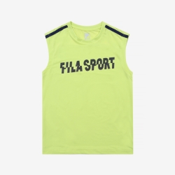 Fila Aurora less - Poikien Poolopaita - Pale Lime | FI-46241